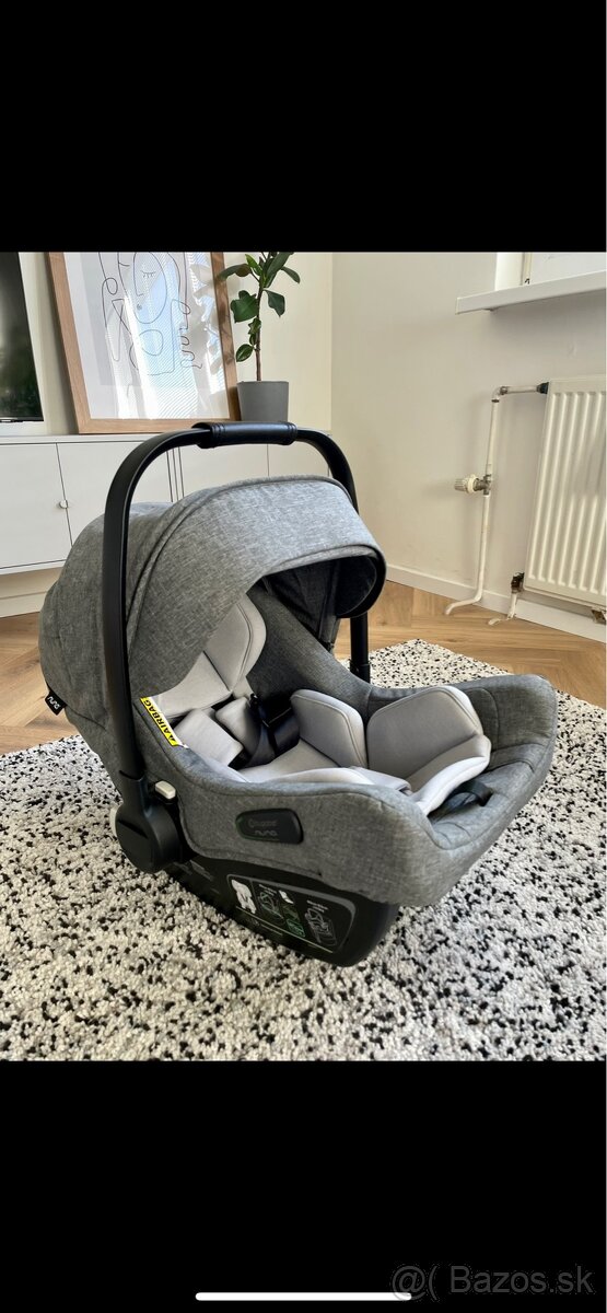 BUGABOO Autosedačka Turtle Air by Nuna Grey (0-13 kg)