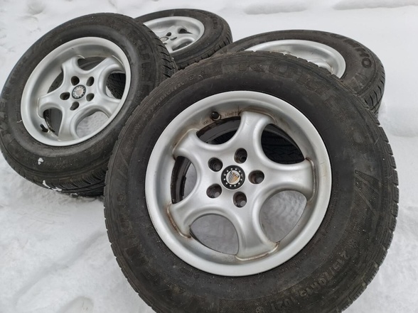 zimní r15" Alu kola disky mazda chrysler 5x114.3