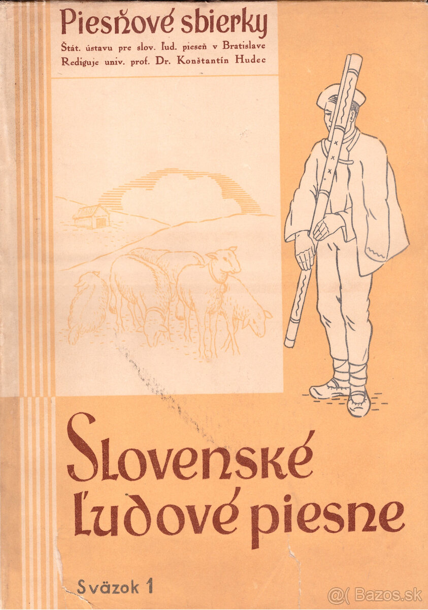 Slovenské ľudové piesne, zväzok 1