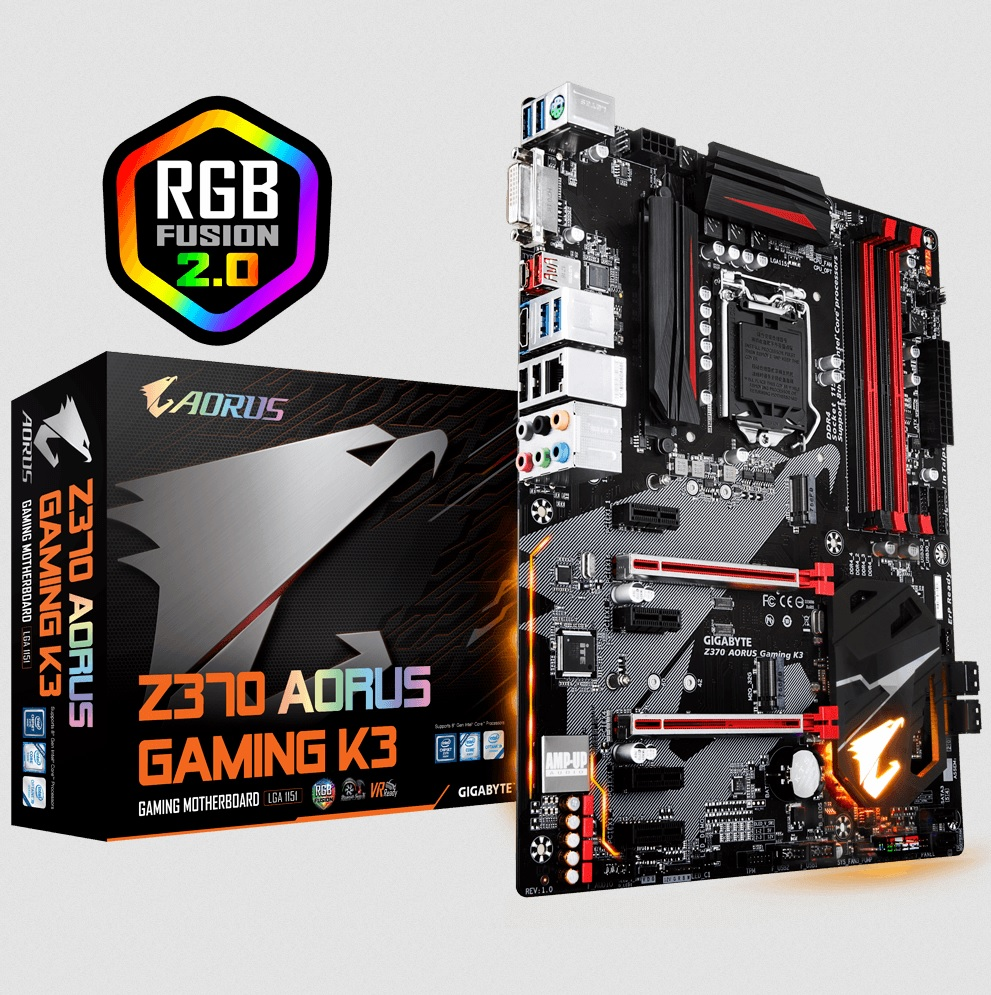 Herná doska GIGABYTE AORUS Z370 Gaming K3, socket 1151