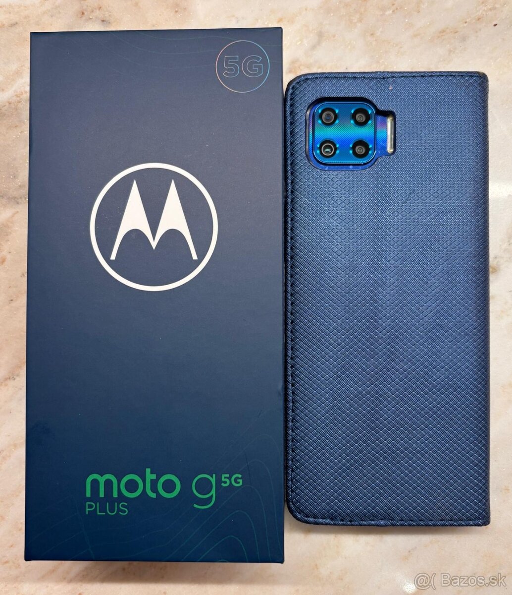 Motorola Moto G 5G Plus modrý