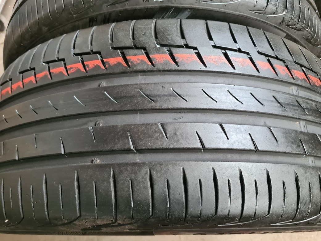 245/45r19 letné 2 ks CONTINENTAL dezén 5,7 mm DOT2019