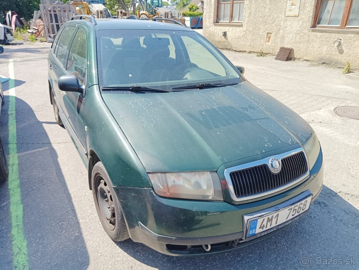 Škoda fabia 1 - Prodej použitých náhradních dílů