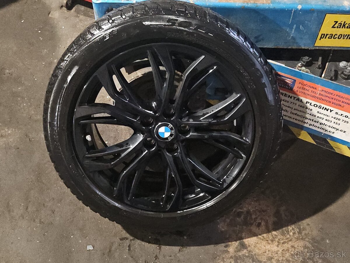 Zimné disky BMW Style 566 + 4x Pirelli Sottozero R18 +