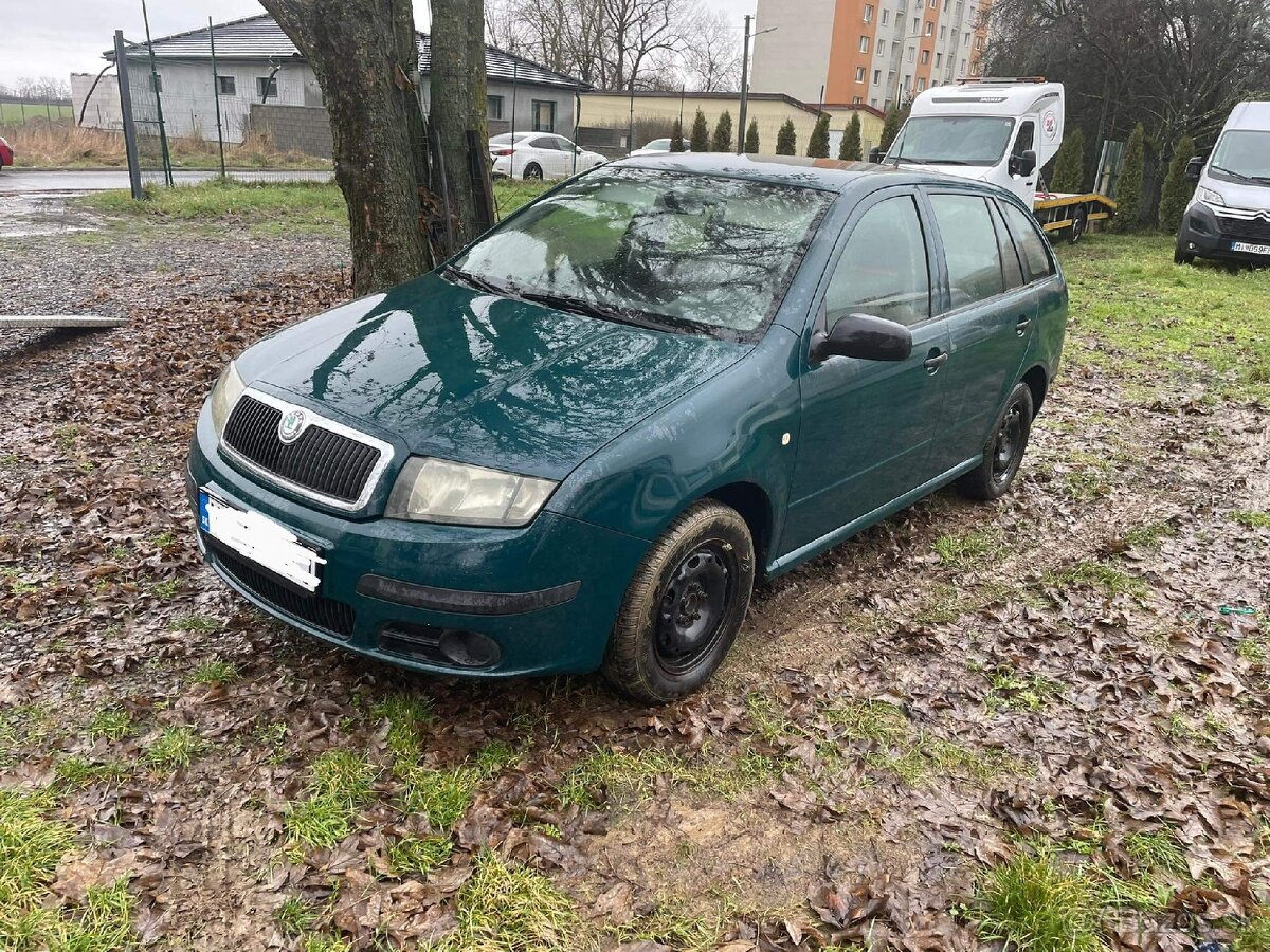 1,2 htp škoda fábia combi