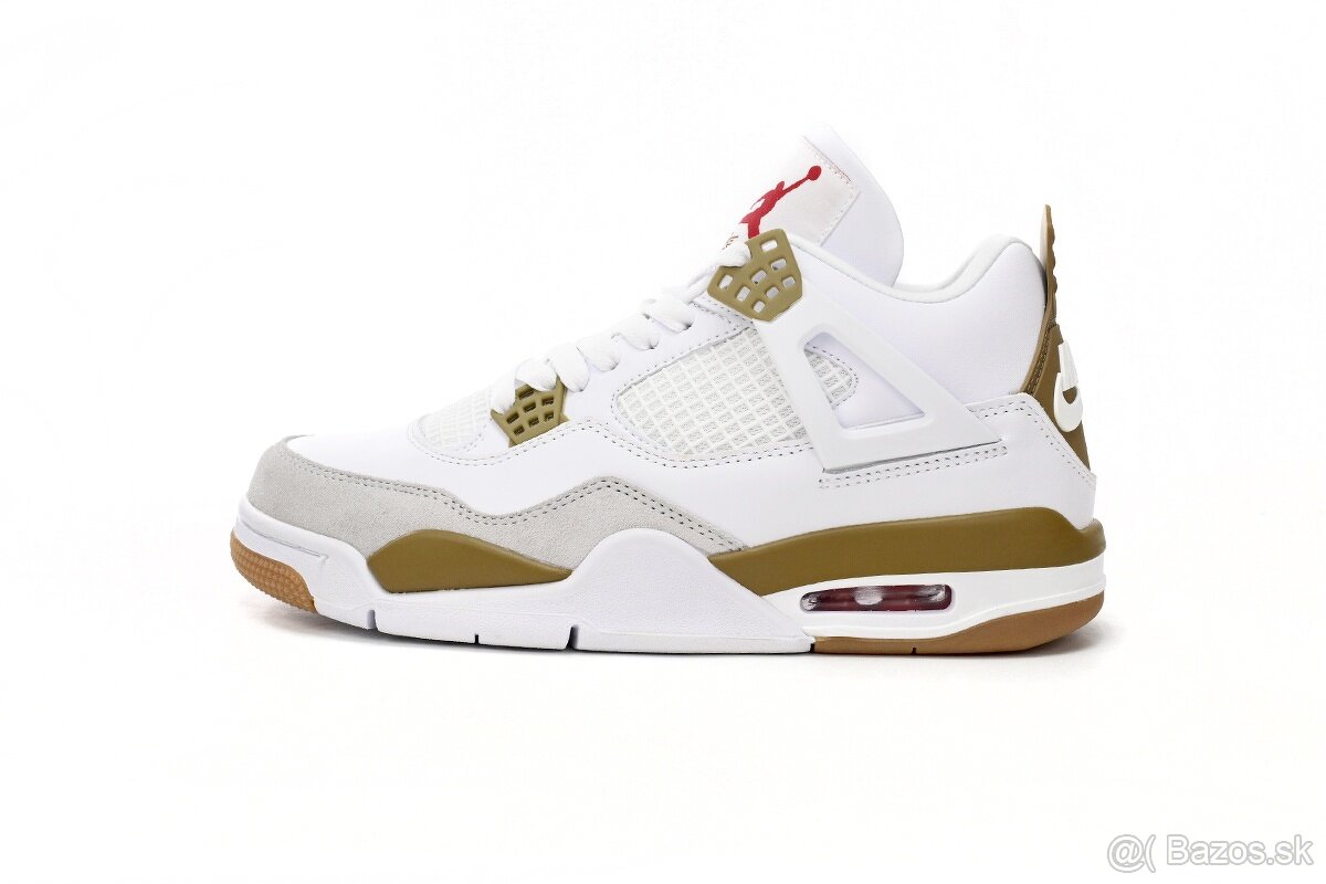 Nike jordan 4 White Brown