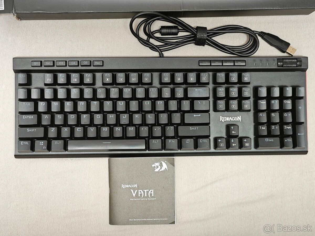 Mechanická klávesnica Redragon K580 Vata Pro