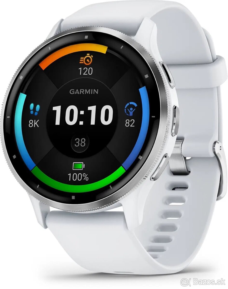 Garmin Venu 3 Silver + Whitestone naramok