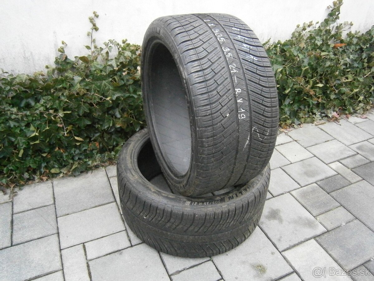 Predám 2x zimné pneu Michelin 305/35 R21 104VXL