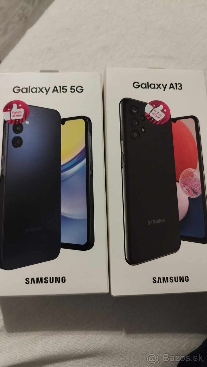 Nové mobilné telefóny značky Samsung