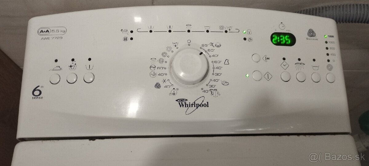 Predám práčku Whirlpool