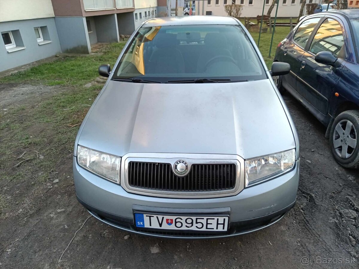 Predám Škoda Fabia 2001, 1.4 MPI 44 kw