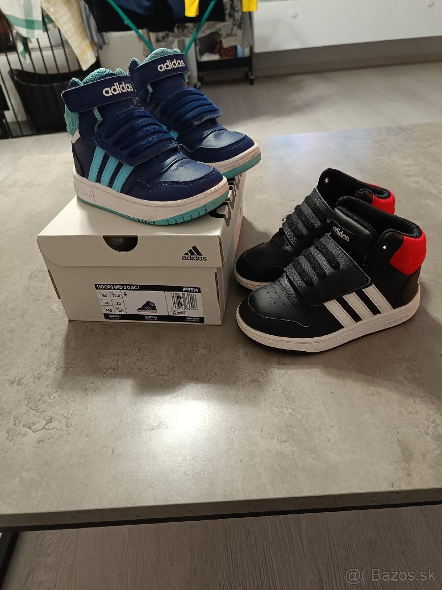 Členkové tenisky Adidas 25, 26