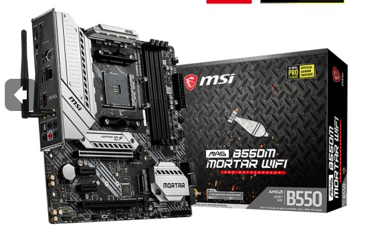 CPU AMD Ryzen 5700G + MB MSI MAG B550M Mortar WIFI