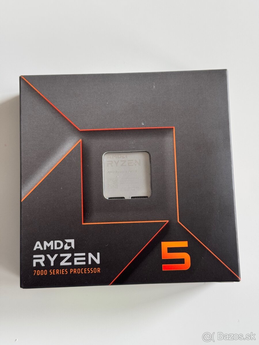 AMD Ryzen 5 7600X (6 jadrový 12 vlákien) socket AM5