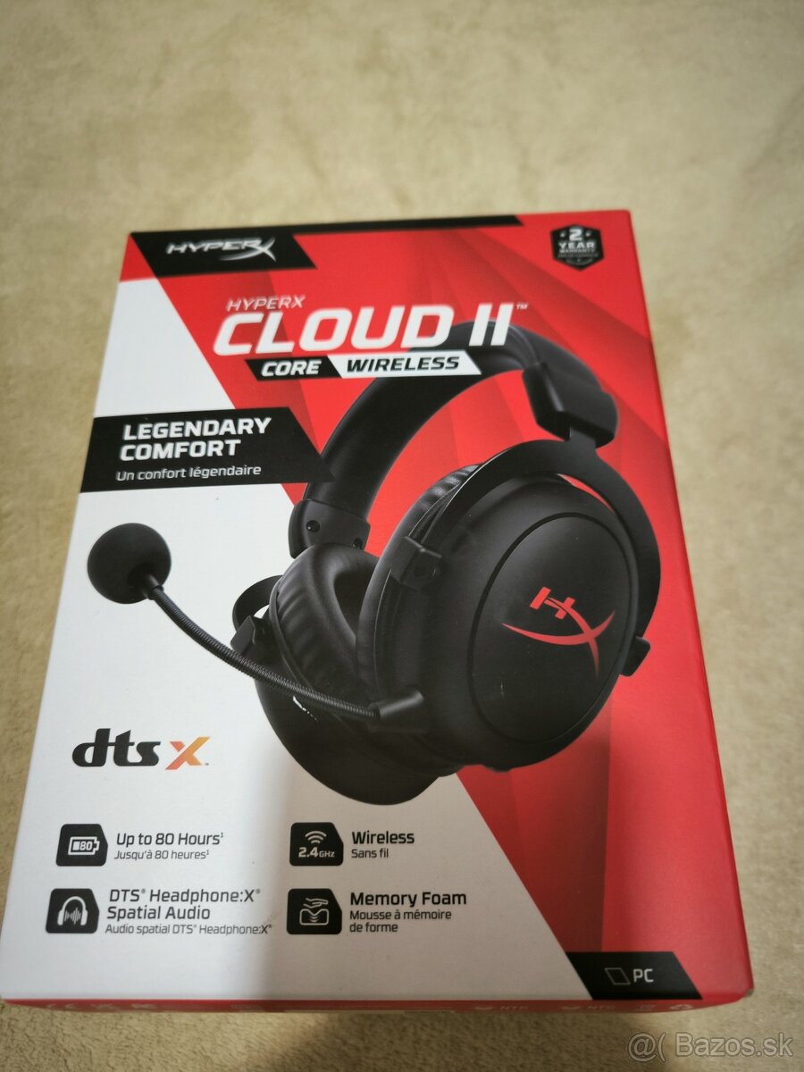 HyperX Cloud II Core Wireless