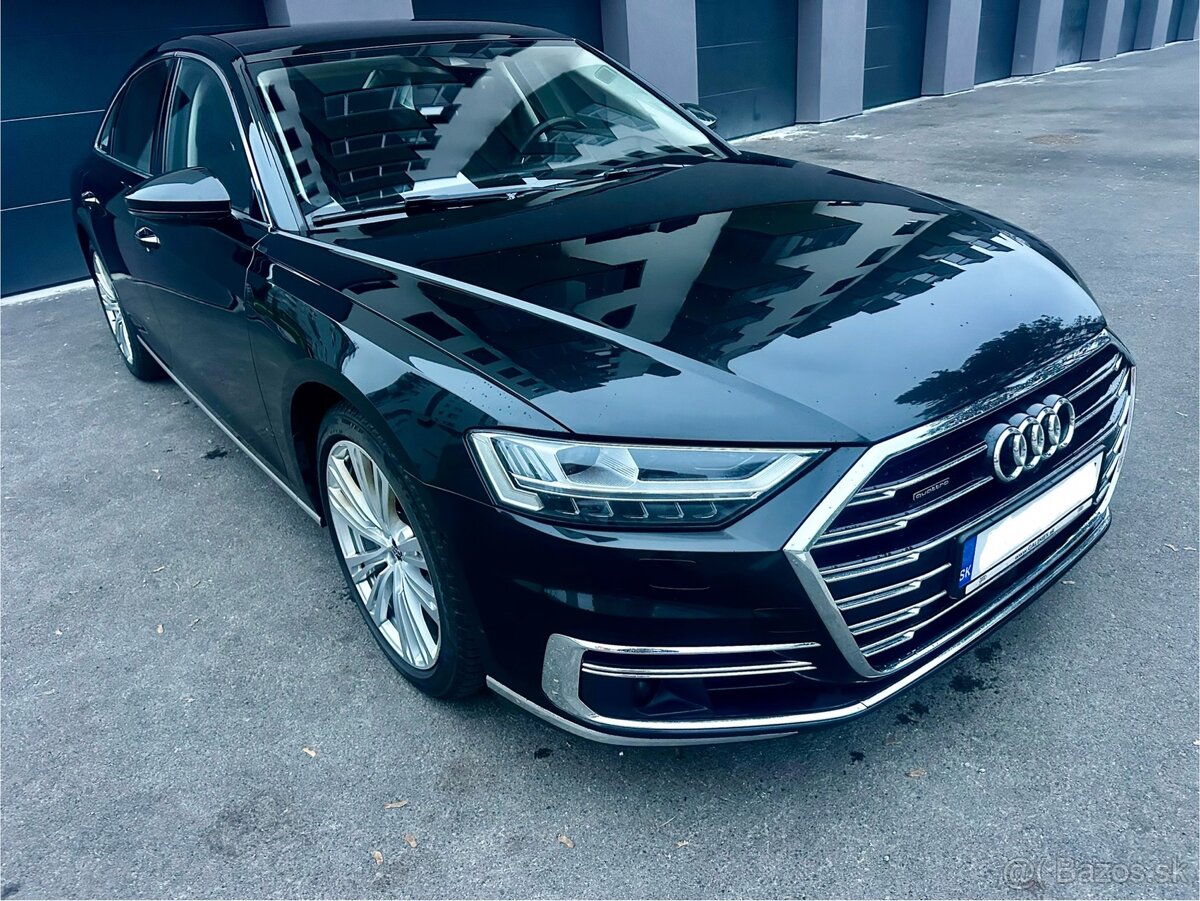 Audi A8 3,0tdi Matrix, head up, Webasto, Night vision