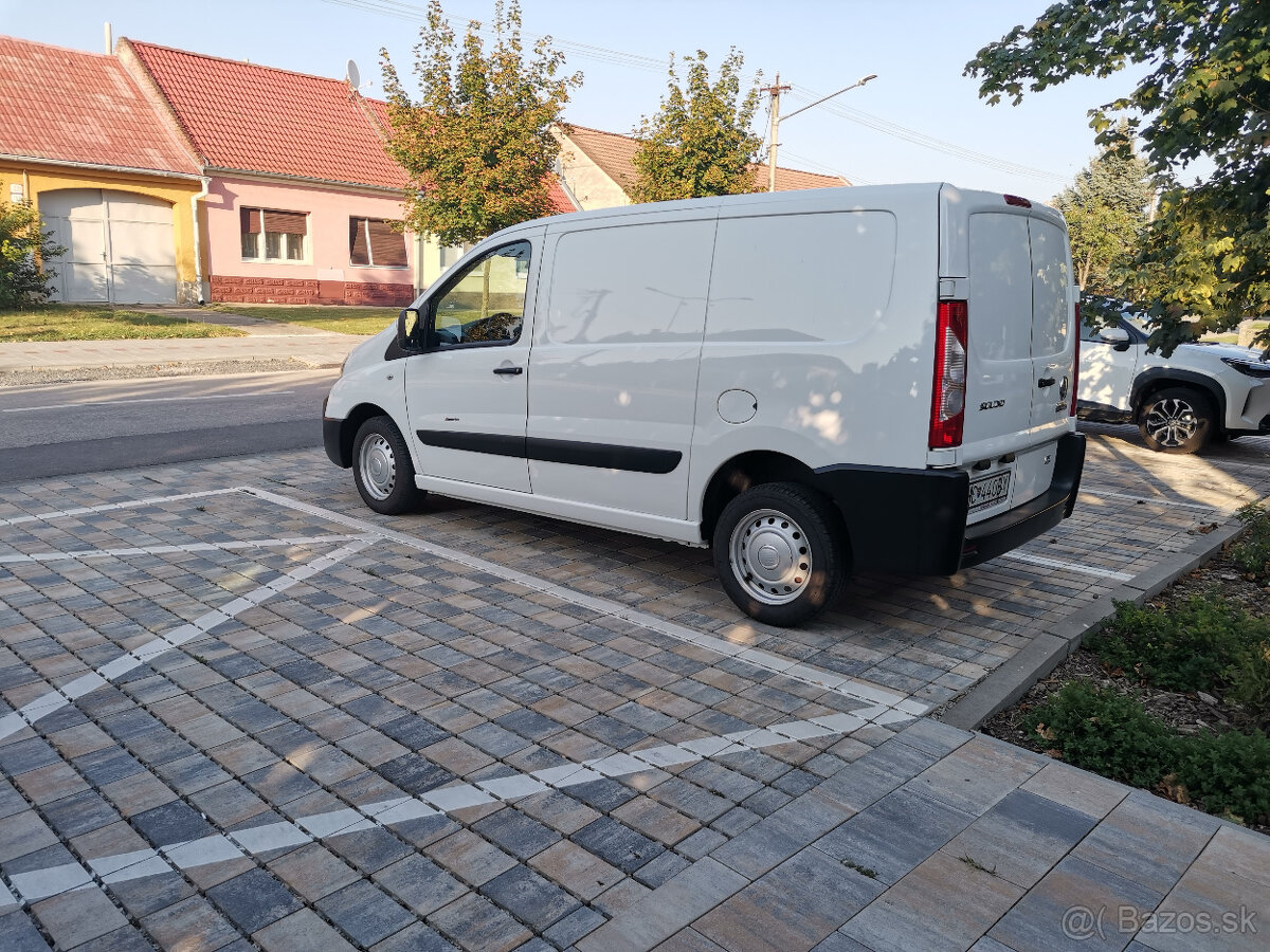 FIAT  SCUDO - veľmi , veľmi  málo používaný AKO NOVÝ