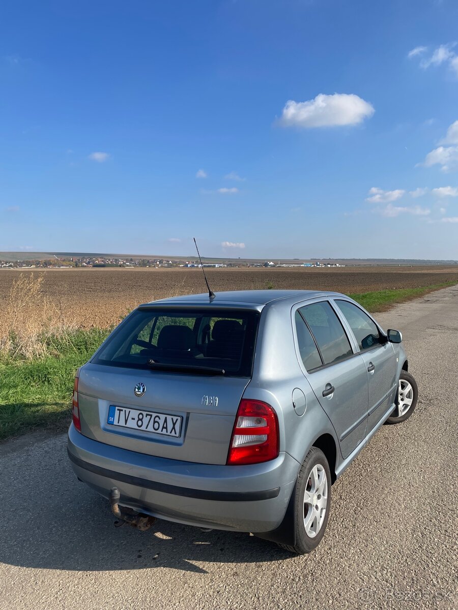 Škoda fabia 1.2htp  [tažné zapísané v TP, nová STK]