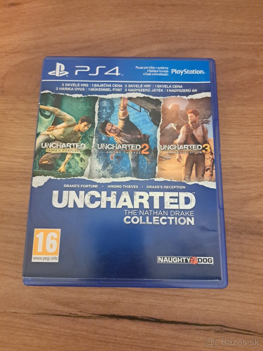 Uncharted The Nathan Drake Collection ps4