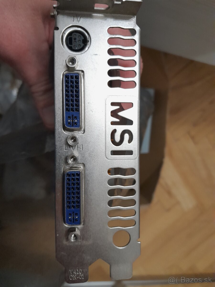 Graficka karta MSI n9800GT s TV vystupom