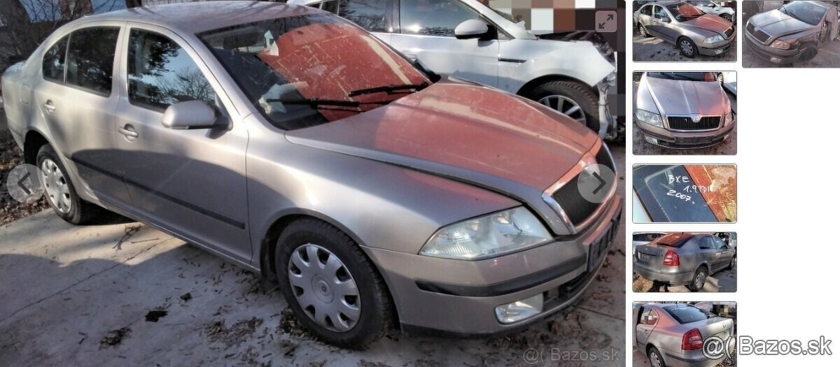 predám TRYSKY 1.6 TDI 03L130277B ŠKODA OCTAVIA II DVERE, MOT