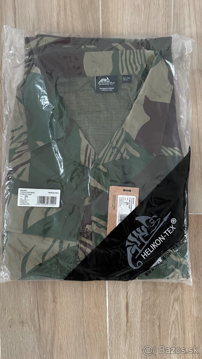 ÚPLNE NOVÁ HELIKON BLÚZA RAID - RHODESIAN CAMO (BL-RAD-SP-1K