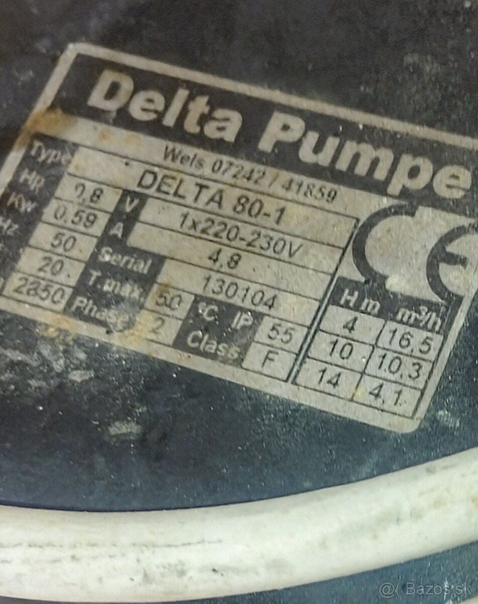 Delta pumpe