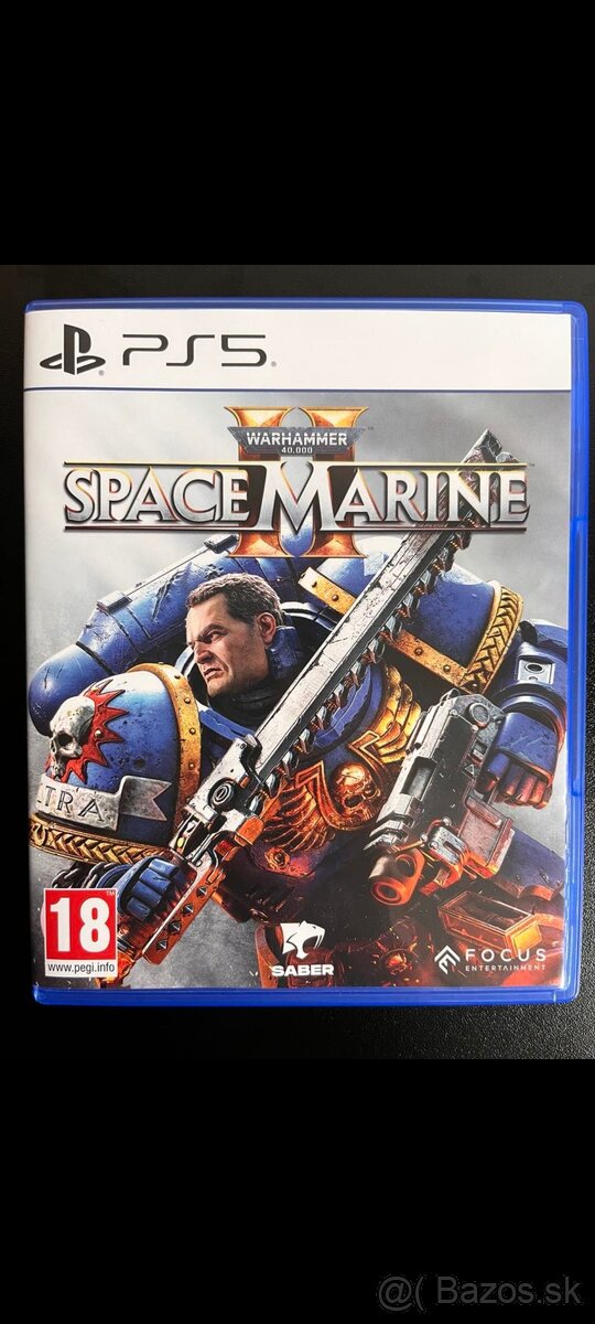 PS5 Warhammer space marine 2