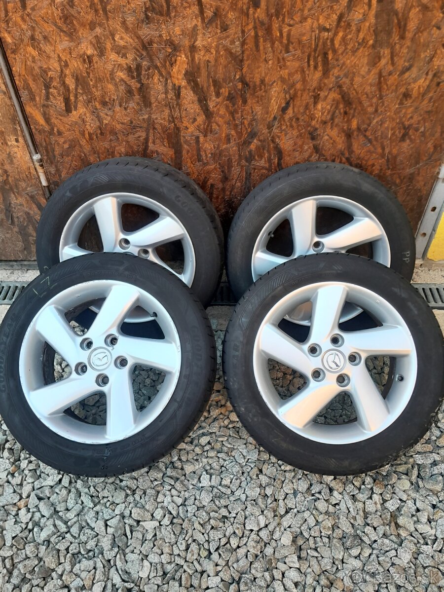 Letná sada MAZDA 6  R16  205/55R16 GOODYEAR