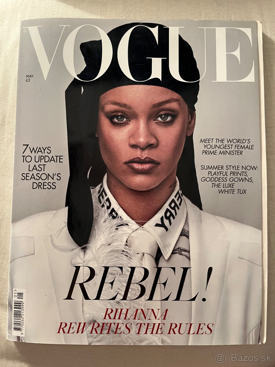 Vogue - Rihanna Anglicko Máj 2020