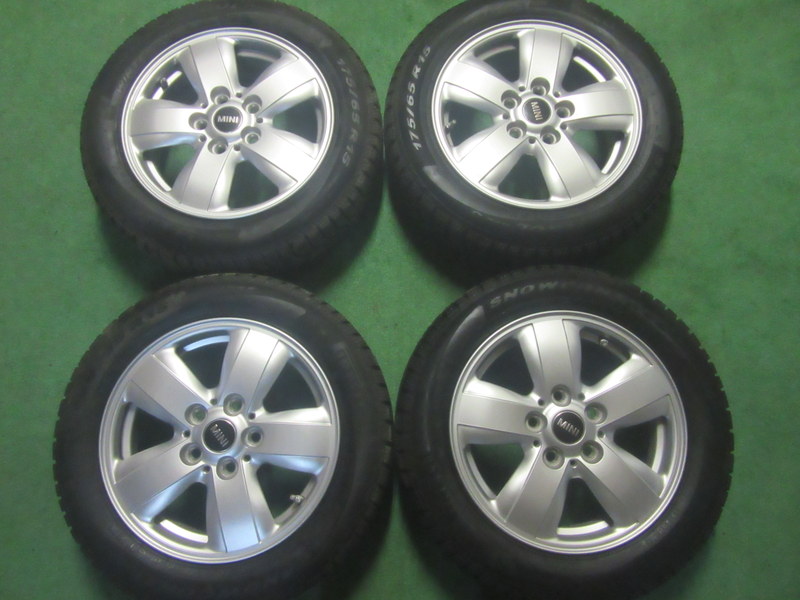 R15 Zimná sada MINI rozteč 5x112 + 175/65R15 PIRELLI