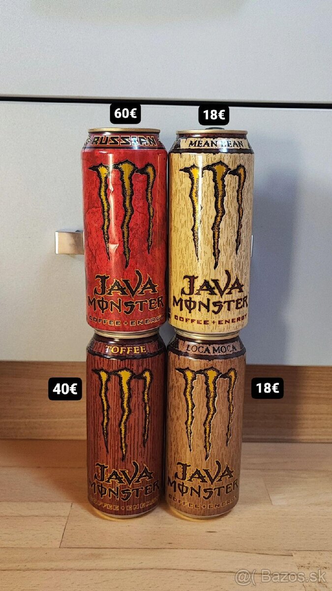 Monster Energy plechovky