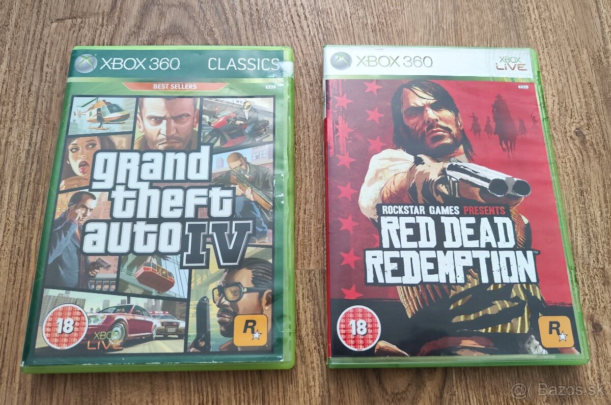 Red Dead Redepmtion + Gta IV