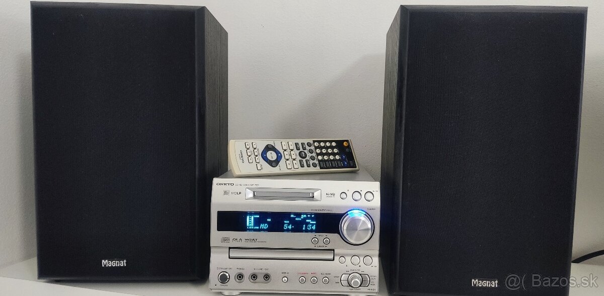 ONKYO FR-N9X + SONY MZ-NH600 + MAGNAT Supreme 202