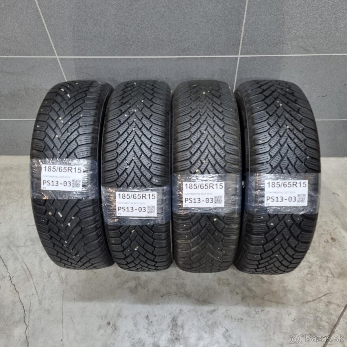 Zimné pneumatiky 185/65 R15 CONTINENTAL DOT2519