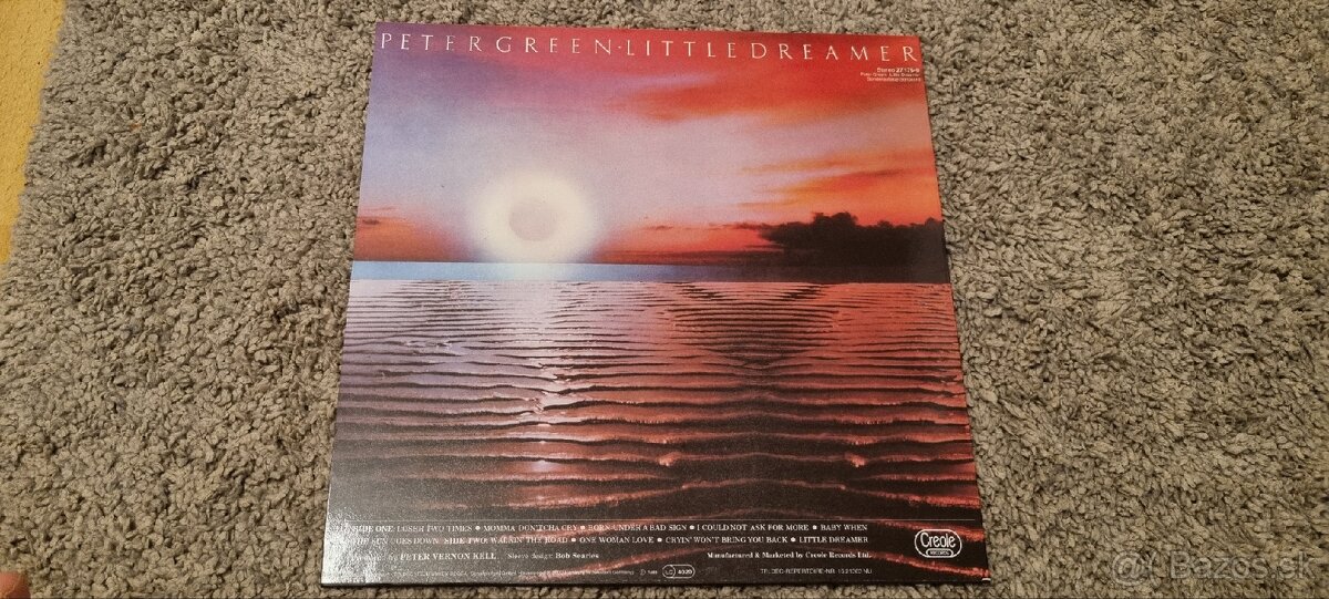 Predám lp Peter Green-little  dreamer