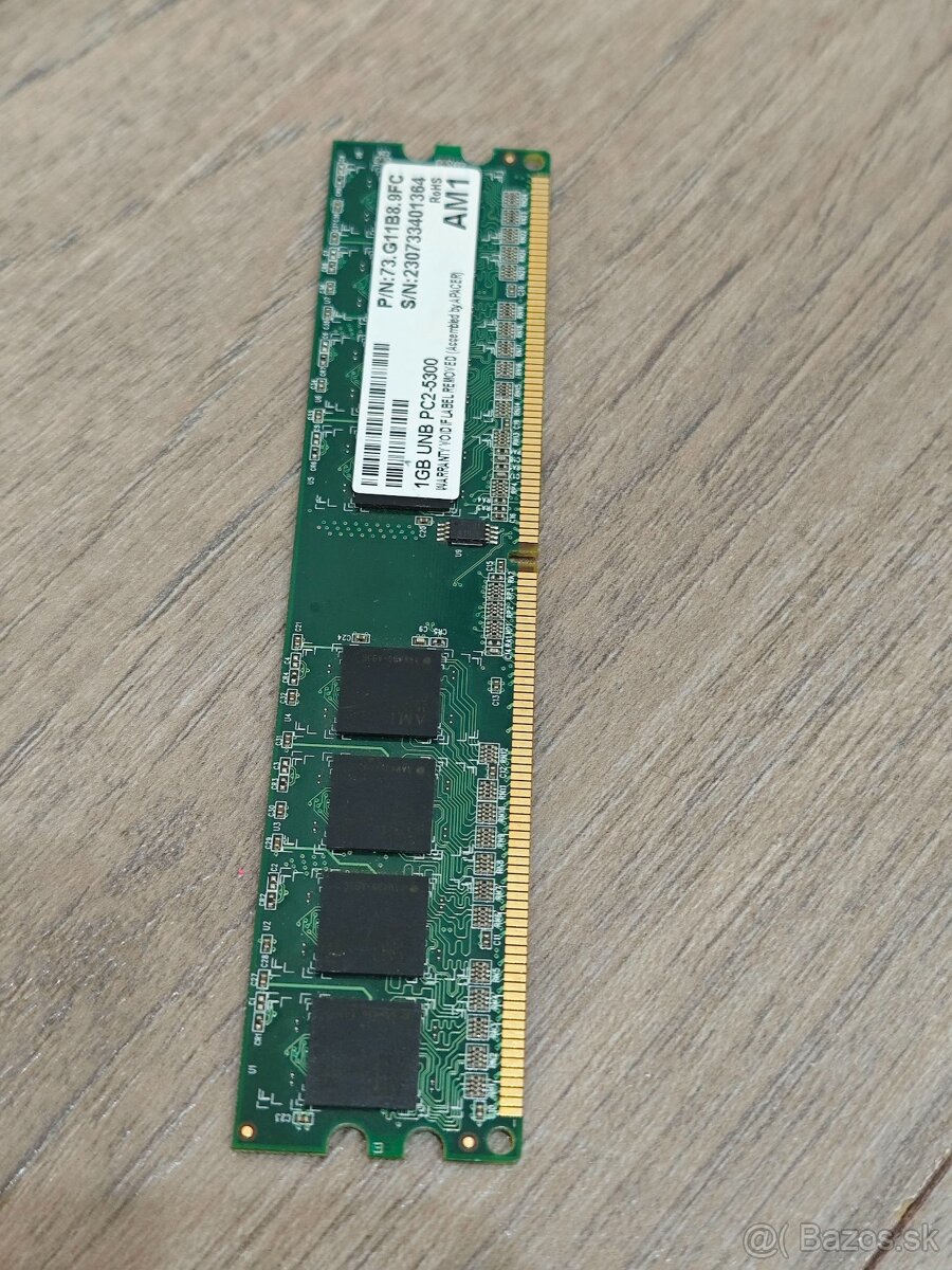 1 GB  DDR2