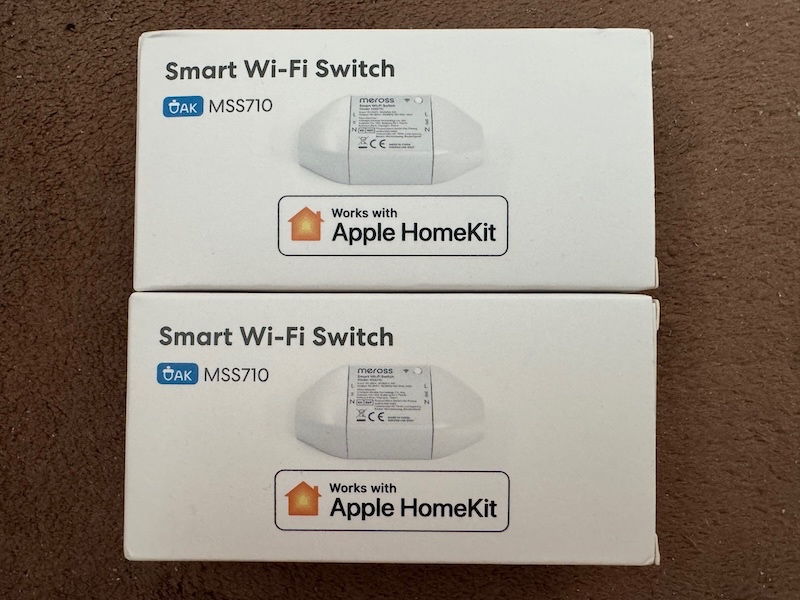 Predam toto SMART rele MEROSS s podporou Apple HomeKit