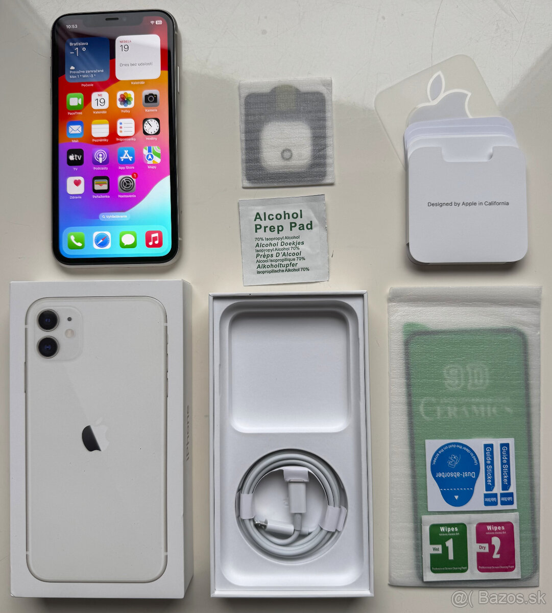 Apple iPhone 11 128 GB White - ako nový