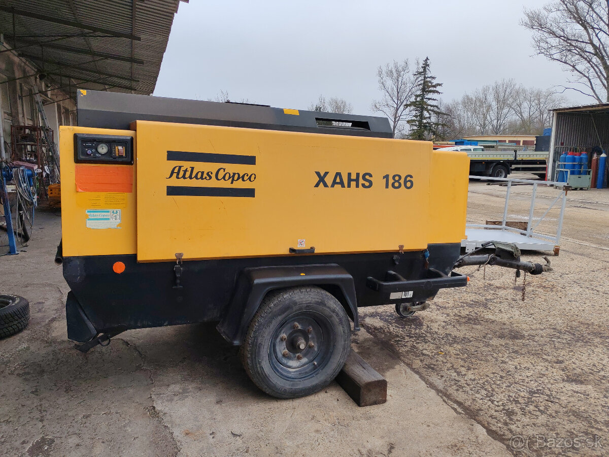 Prenajom kompresor Atlas Copco 186