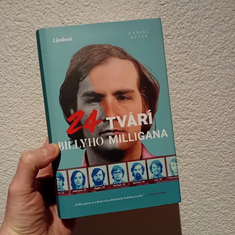 Predám knihu 24 tvárí Billyho Milligana (Daniel Keyes)