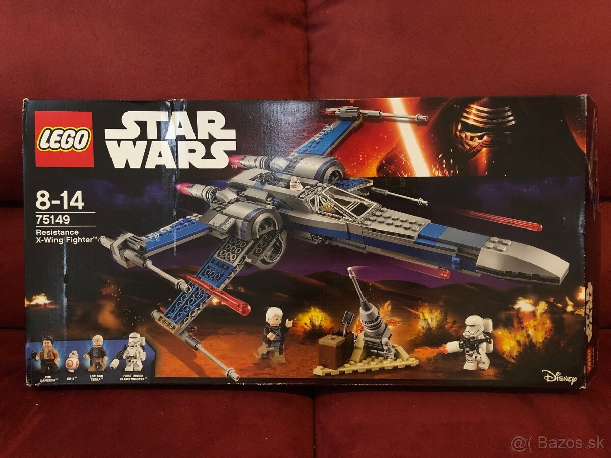 LEGO Star Wars 75149 Resistance X-wing Fighter - Bez figurek