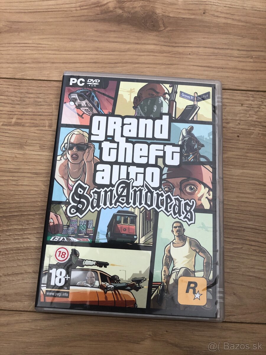 GTA San Andreas PC CD