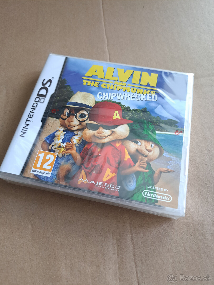 Hra na Nintendo DS Alvin & Chipmunks