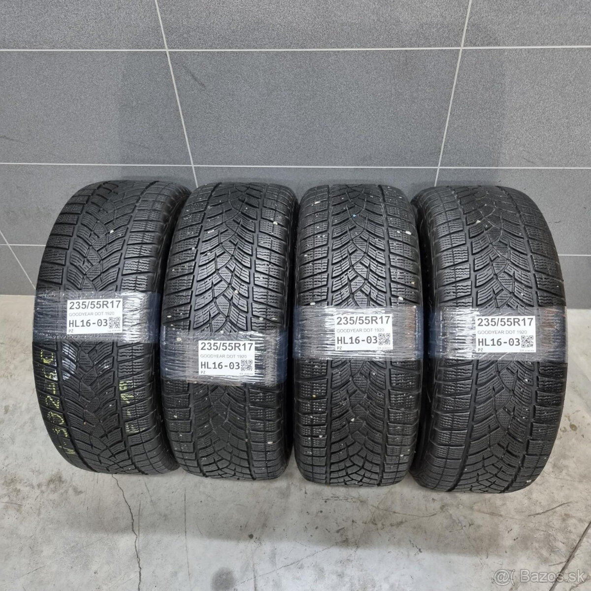 Zimné pneumatiky 235/55 R17 GOODYEAR DOT1920