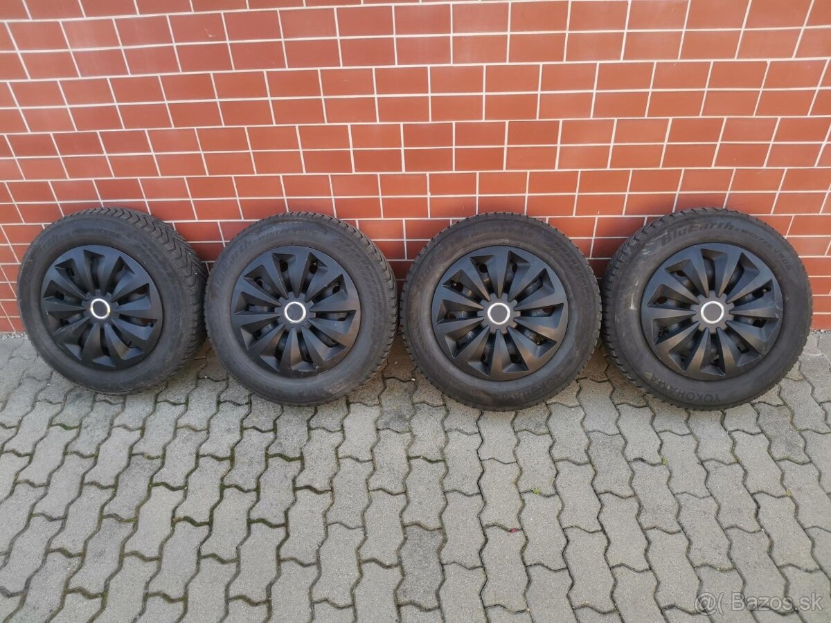 Zimné pneumatiky 195/65 R15 a disky 5x105 6Jx15