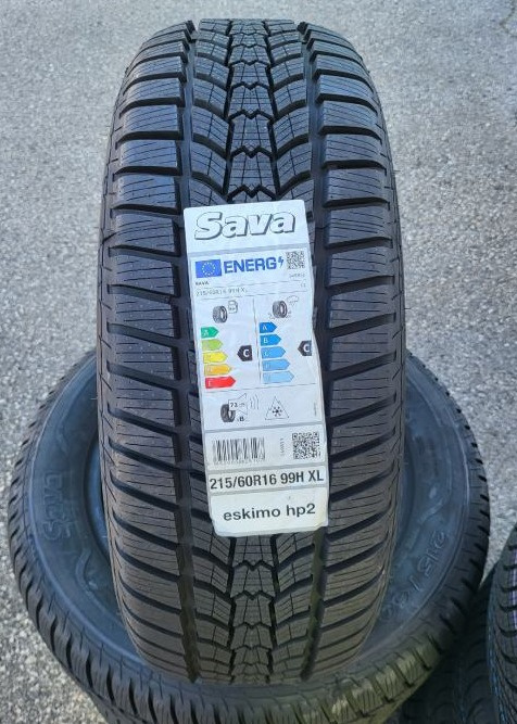 Zimné pneumatiky 215/60 R16 Sava DOT2023/2024