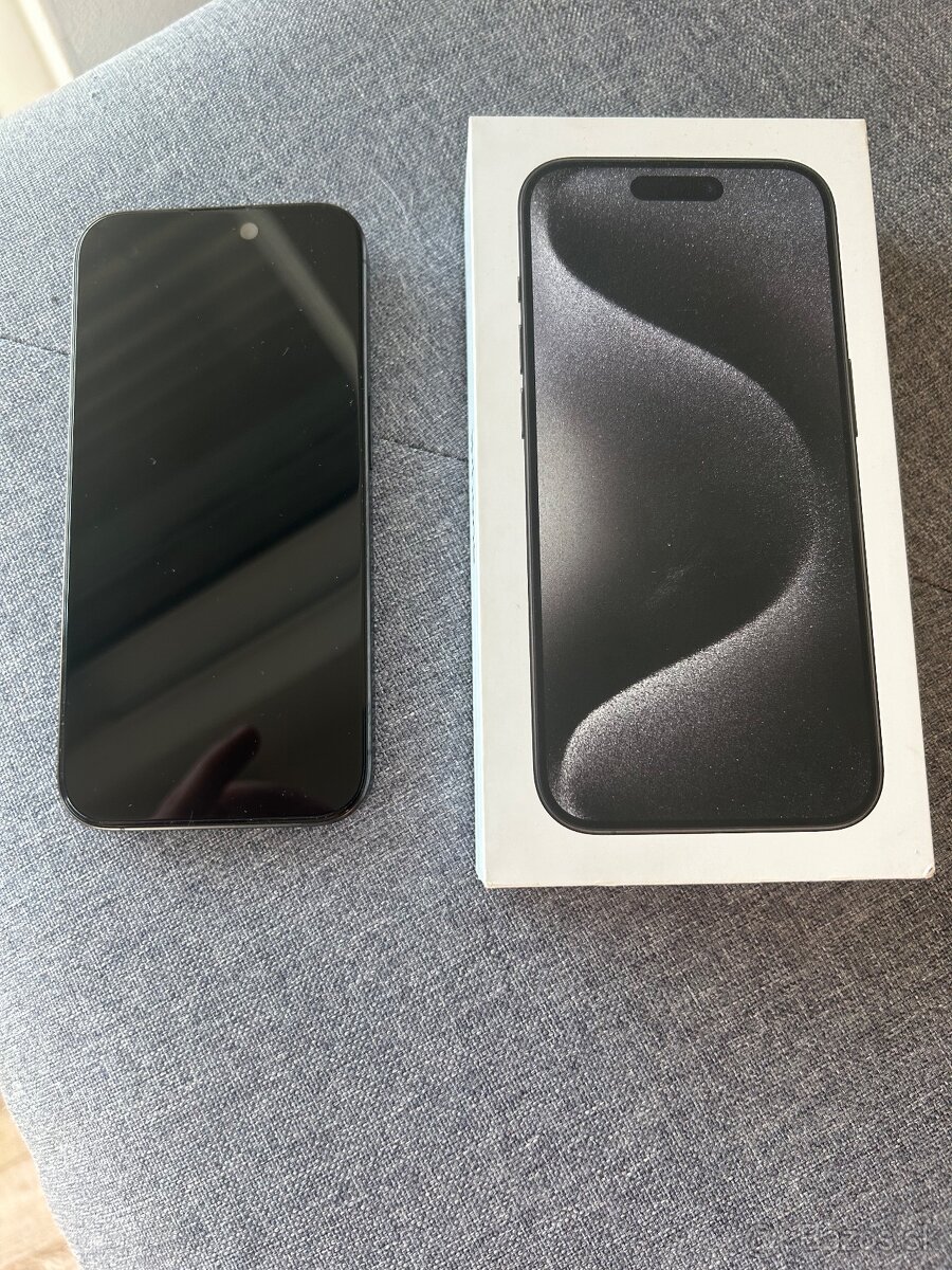 iPhone 15 Pro 128GB Black Titanium