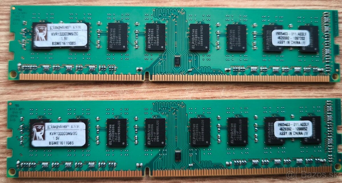 4GB DDR3 1333MHz Kingston